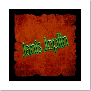 Janis Joplin Posters and Art